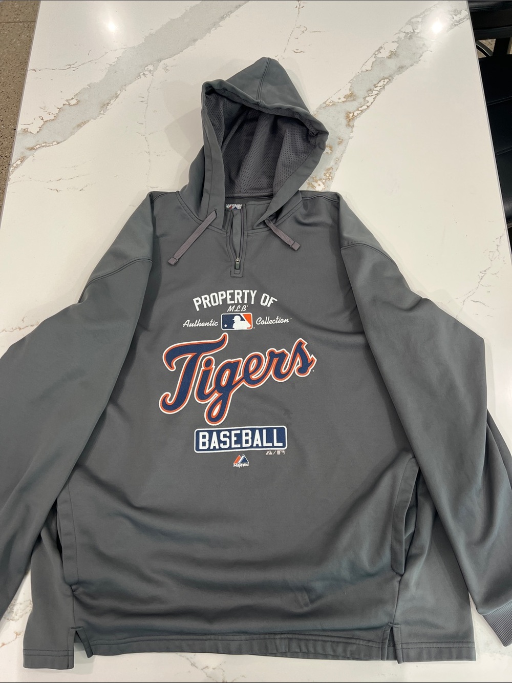 Detroit Tigers Baseball Logo Pullover-XXL